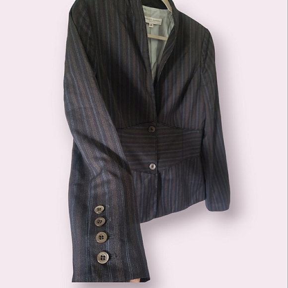 Carolina Herrera Striped Blazer - Picture 2 of 8